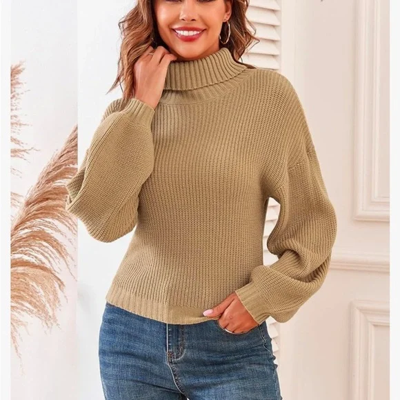 Amazon | Tan Cozy Sweater - Picture 2 of 7
